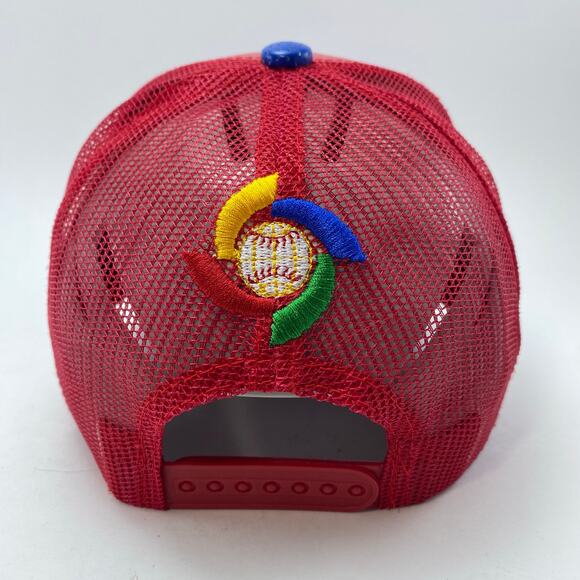 PUERTO RICO Embroidered Trucker Mesh Adjustable SnapBack Hat Adult - Picture 3 of 11